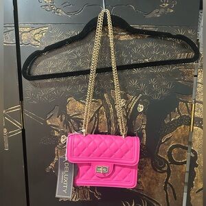 Pink shoulder or cross body bag
